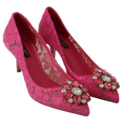 dolce and gabbana pink heels.